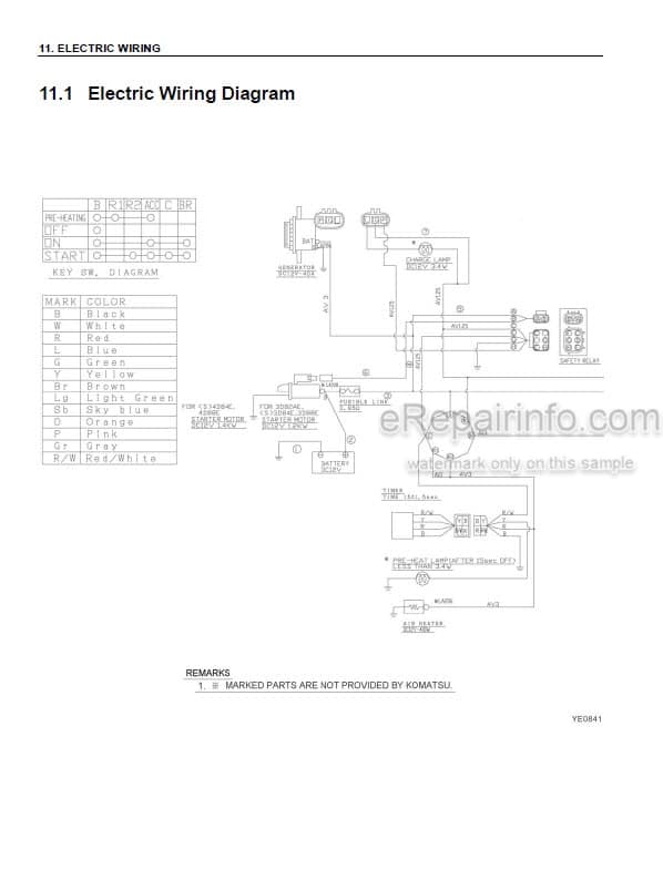 Photo 4 - Komatsu 82E To 98E Series Shop Manual Diesel Engine SEBM035103