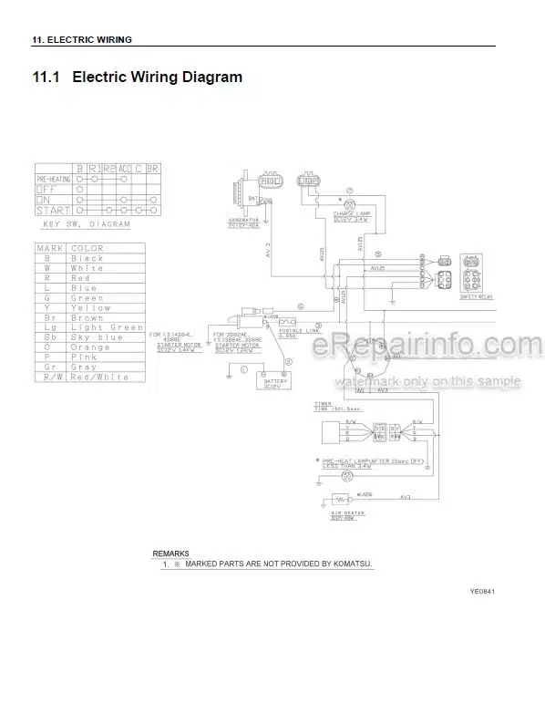 Photo 4 - Komatsu 82E To 98E Series Shop Manual Diesel Engine SEBM035103