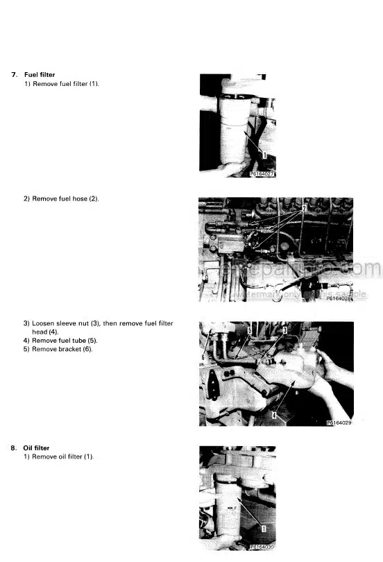 Photo 6 - Komatsu 12V140E-3 Series Shop Manual Engine SEN00291-13