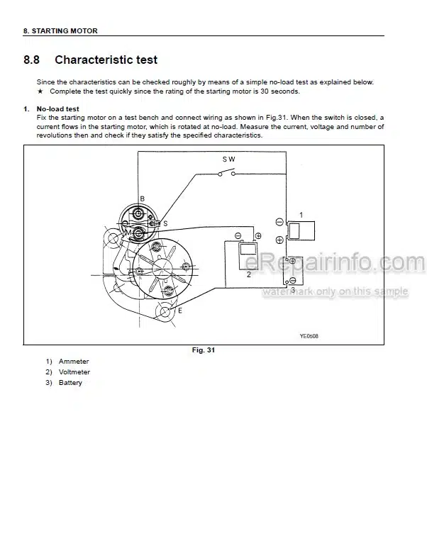 Photo 4 - Komatsu 94E 98E Series Shop Manual Diesel Engine SEBM013001