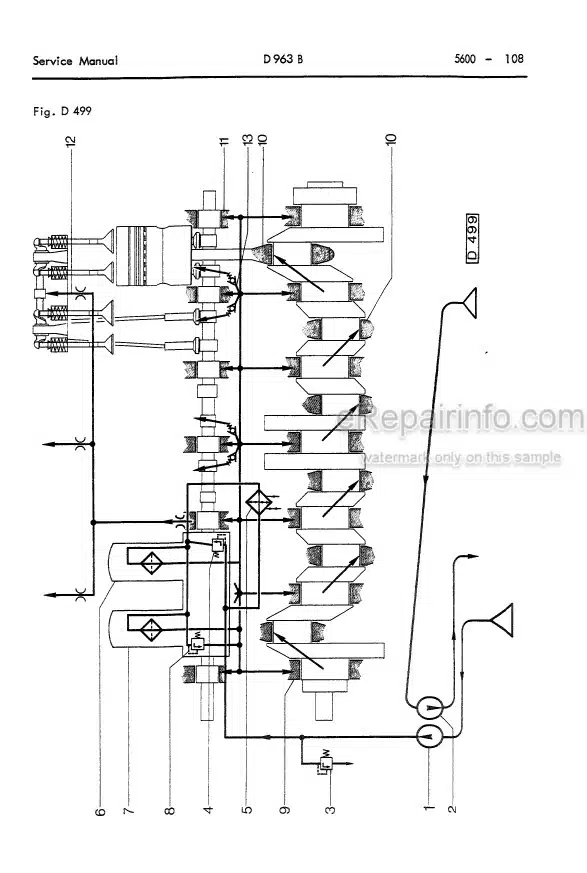 Photo 4 - Komatsu D900 Series Workshop Manual Engine 2974770M1