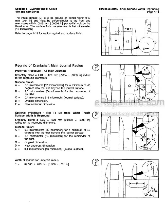 Photo 4 - Komatsu Dresser KDC410 610 Series Alternative Repair Manual Engine CEBD610AR0