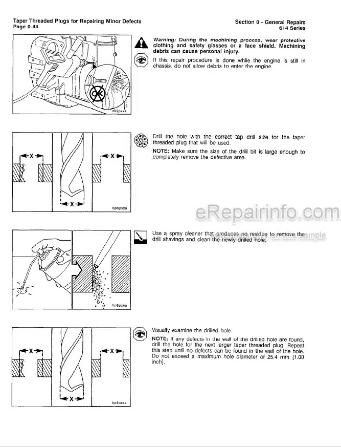 Photo 4 - Komatsu Dresser KDC614 Series Alternative Repair Manual Engine CEBD614AR0