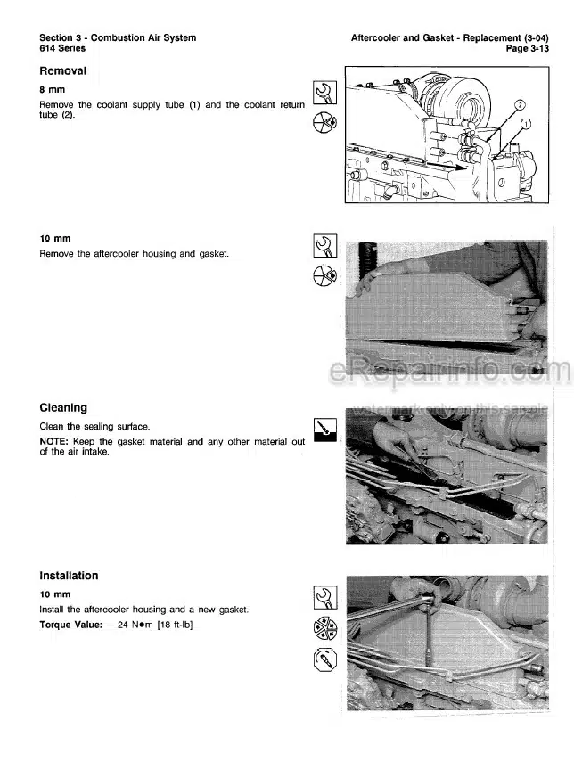 Photo 7 - Komatsu Dresser KDC614 Series Alternative Repair Manual Engine CEBD614AR0