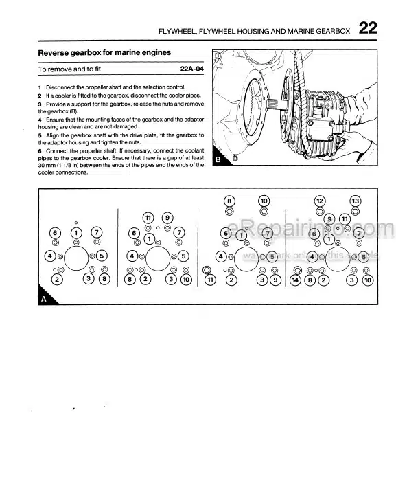 Photo 3 - Komatsu Hanomag 504-2 504-2T Workshop Manual Diesel Engine 4799006M1