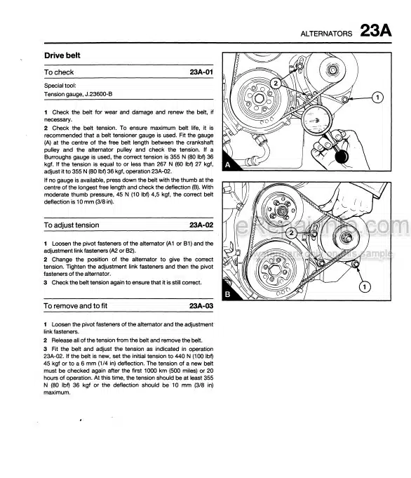 Photo 12 - Komatsu Hanomag 504-2 504-2T Workshop Manual Diesel Engine 4799006M1