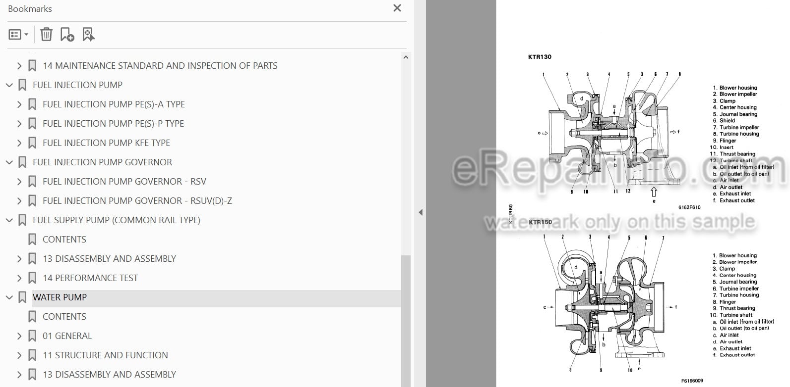 Photo 5 - Komatsu Shop Manual Components Of Engine SEBDCOMP009