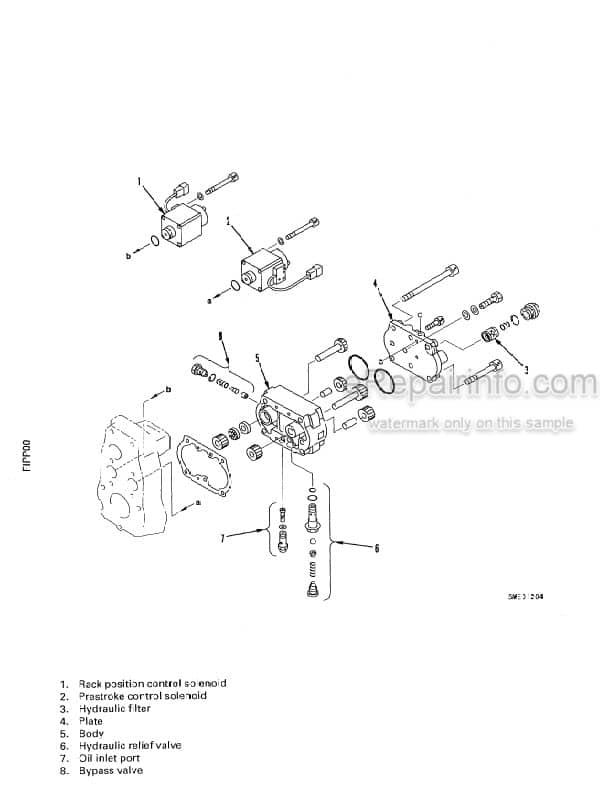Photo 3 - Komatsu Shop Manual Components Of Engine SEBDCOMP009