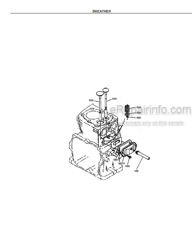 Photo 3 - Kubota AT70S Parts Book Tiller