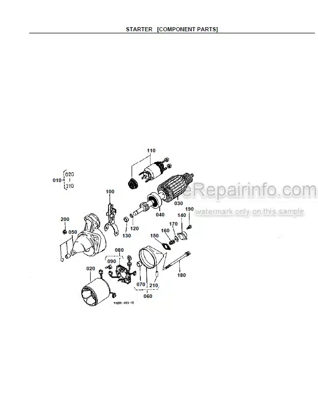 Photo 12 - Kubota B1550D Parts Book Tractor