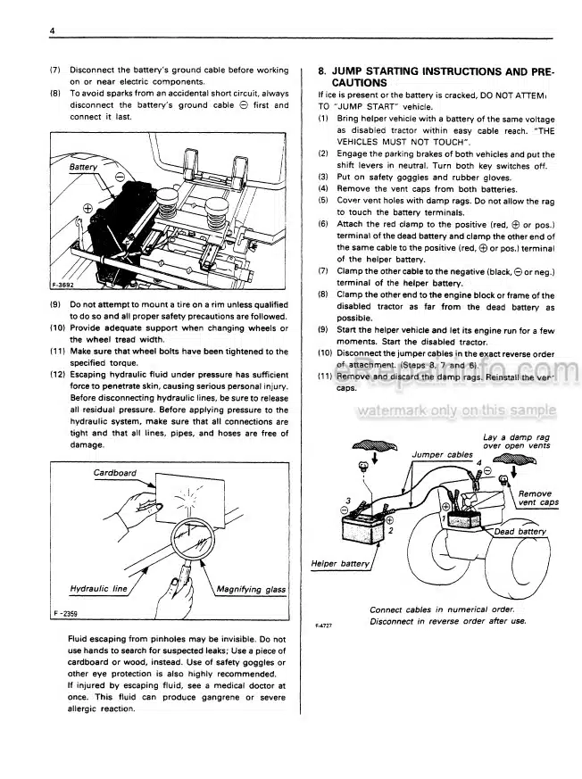 Photo 6 - Kubota B1550 B1750 Operators Manual Tractor 66416-6291-3