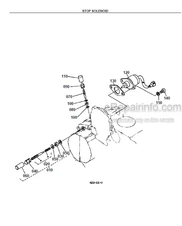 Photo 8 - Kubota B1700E Parts Book Tractor