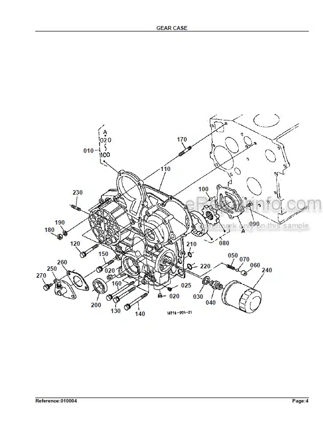 Photo 5 - Kubota B2100D Parts Book Tractor