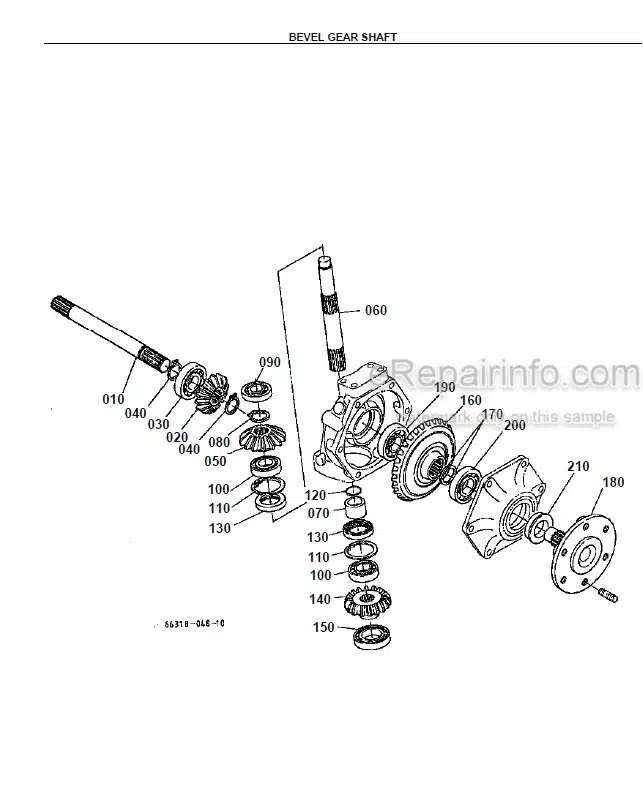 Photo 1 - Kubota B2150HSD Parts Book Tractor