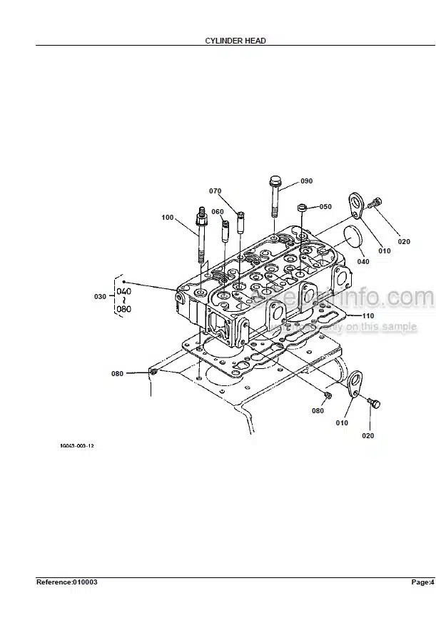 Photo 6 - Kubota B20 Parts Book Tractor