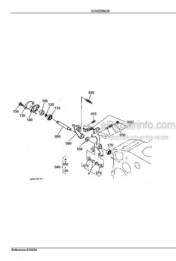 Photo 5 - Kubota AT70S Parts Book Tiller