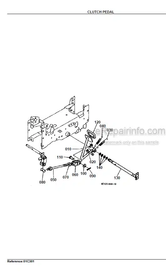 Photo 5 - Kubota B2410HSE Parts Book Tractor