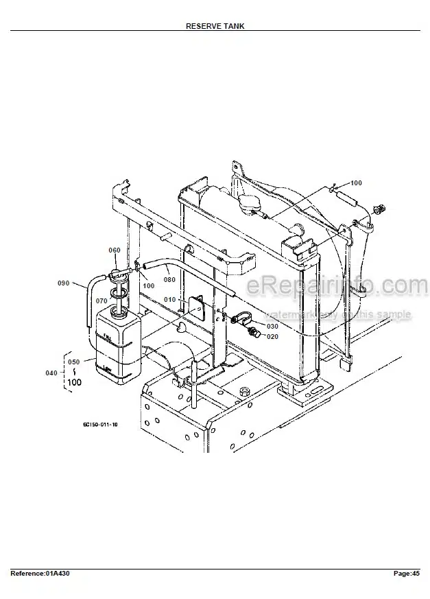 Photo 2 - Kubota B2410HSE Parts Book Tractor