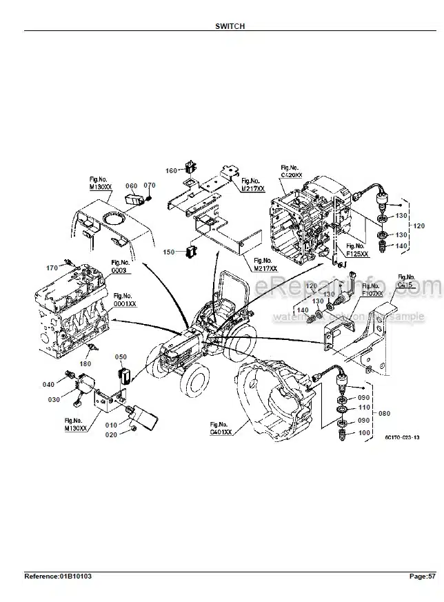 Photo 5 - Kubota B2910HSD Parts Book Tractor