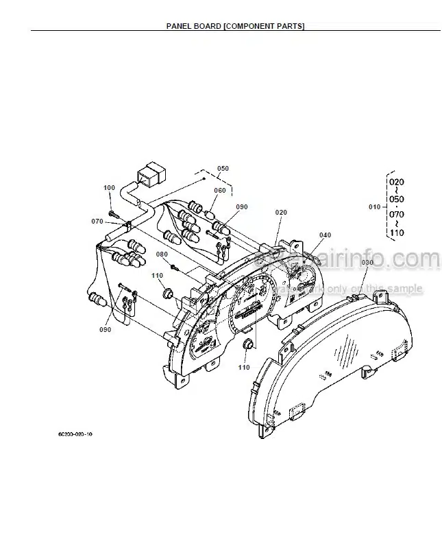 Photo 6 - Kubota B2910HSD Parts Book Tractor