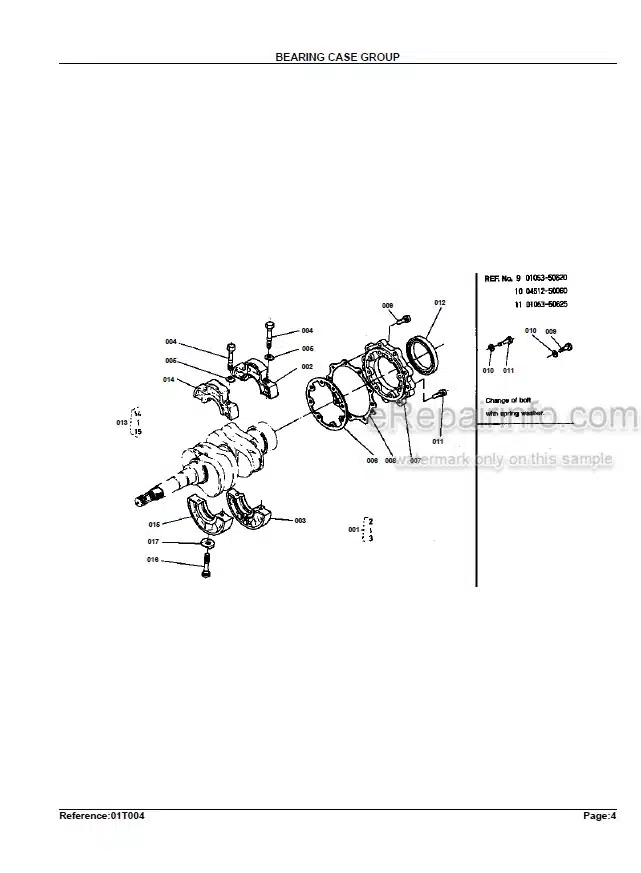 Photo 1 - Kubota B5100D-P Parts Book Tractor