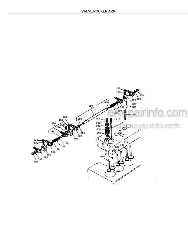 Photo 1 - Kubota B6200D Parts Book Tractor