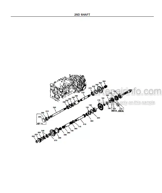 Photo 7 - Kubota B7200HSTD Parts Book Tractor