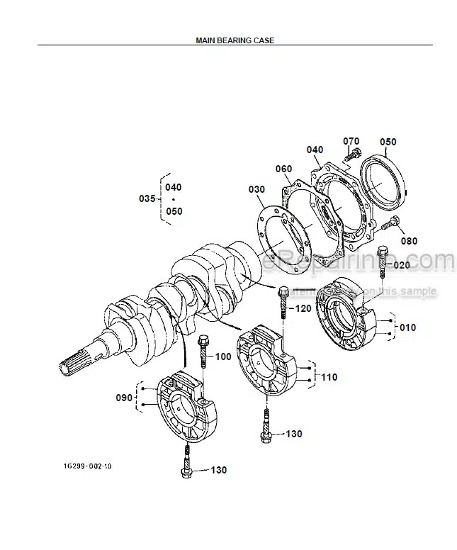 Photo 6 - Kubota B7300HSD Parts Book Tractor