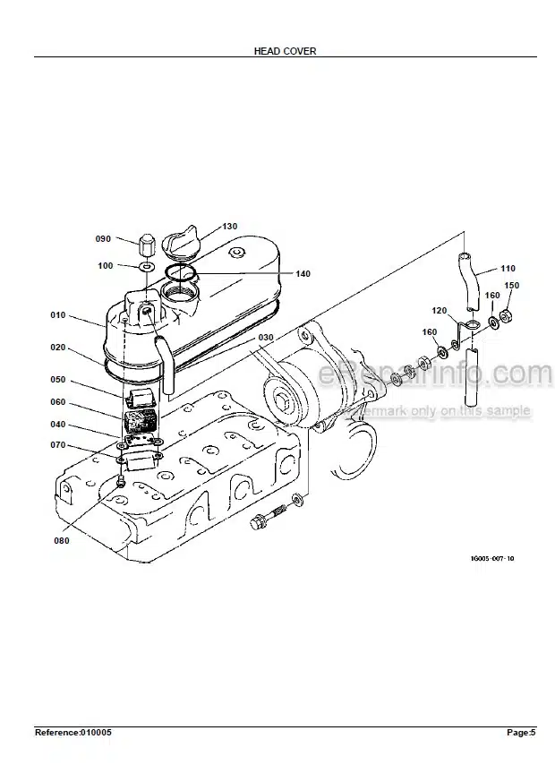 Photo 4 - Kubota B7410D Parts Book Tractor