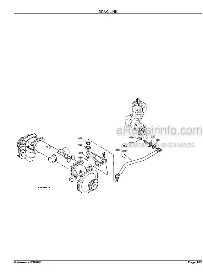 Photo 2 - Kubota B7500HSD Parts Book Tractor