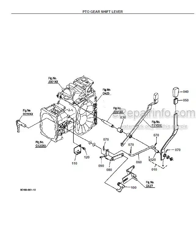 Photo 1 - Kubota B7510HSD Parts Book Tractor