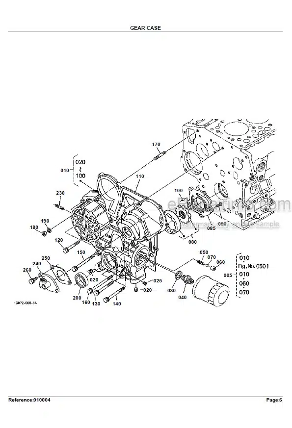 Photo 12 - Kubota B7800HSD Parts Book Tractor