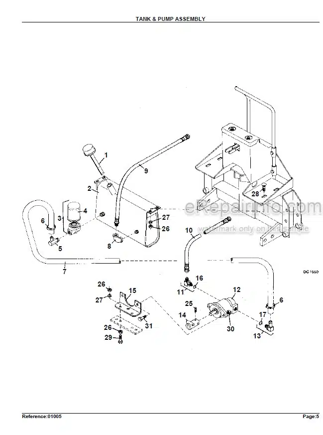 Photo 3 - Kubota BL4520 Parts Book Backhoe