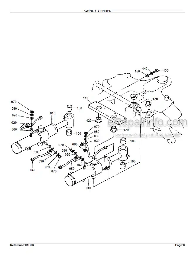 Photo 5 - Kubota BX24D Parts Book Tractor