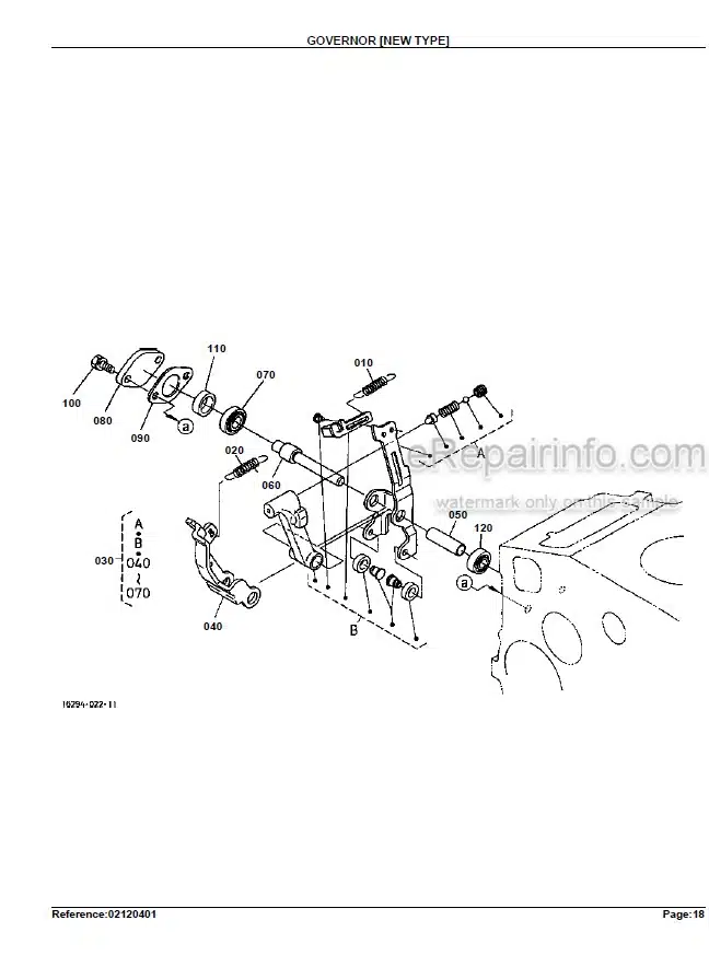 Photo 1 - Kubota BX2200D Parts Book Tractor