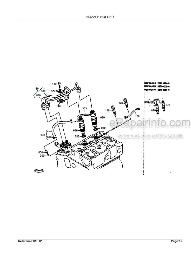 Photo 6 - Kubota G1800 Parts Book Lawn Tractor