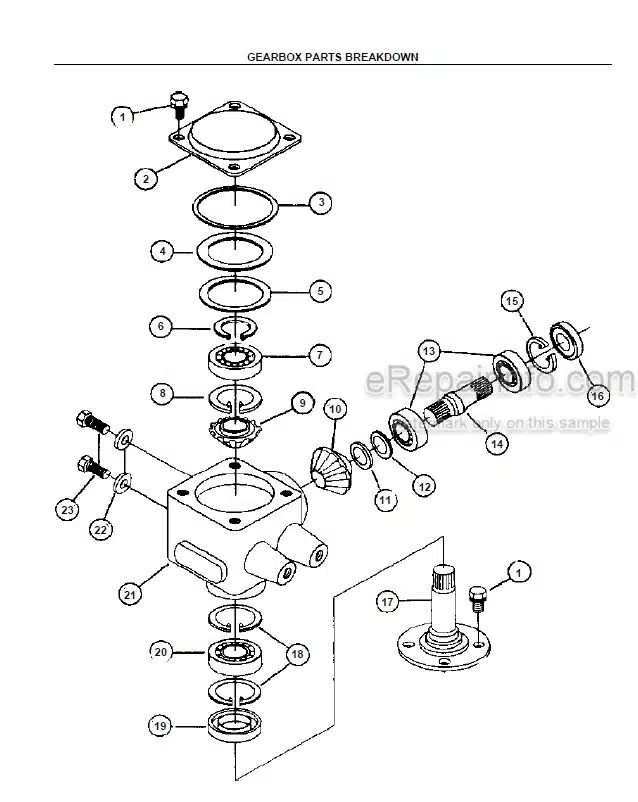 Photo 5 - Kubota GC60B Parts Book Grass Catcher