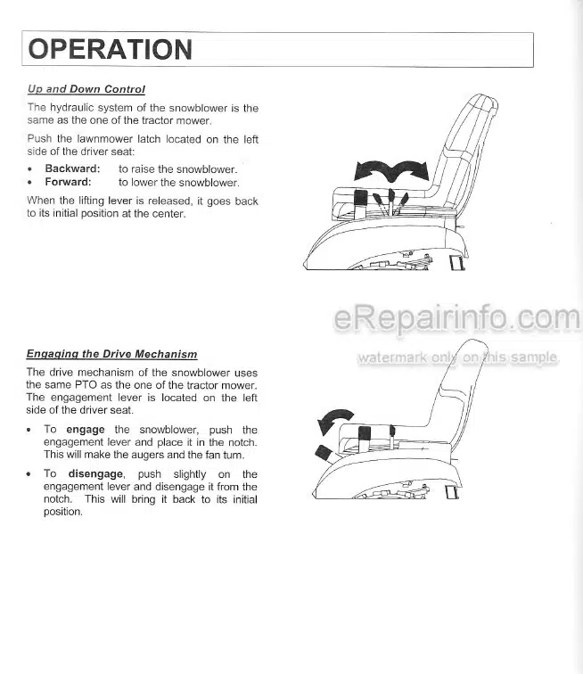 Photo 6 - Kubota G6200H G5200H G4200H G4200 G3200 Operators Manual Lawn And Garden Tractor 66021-6291-9