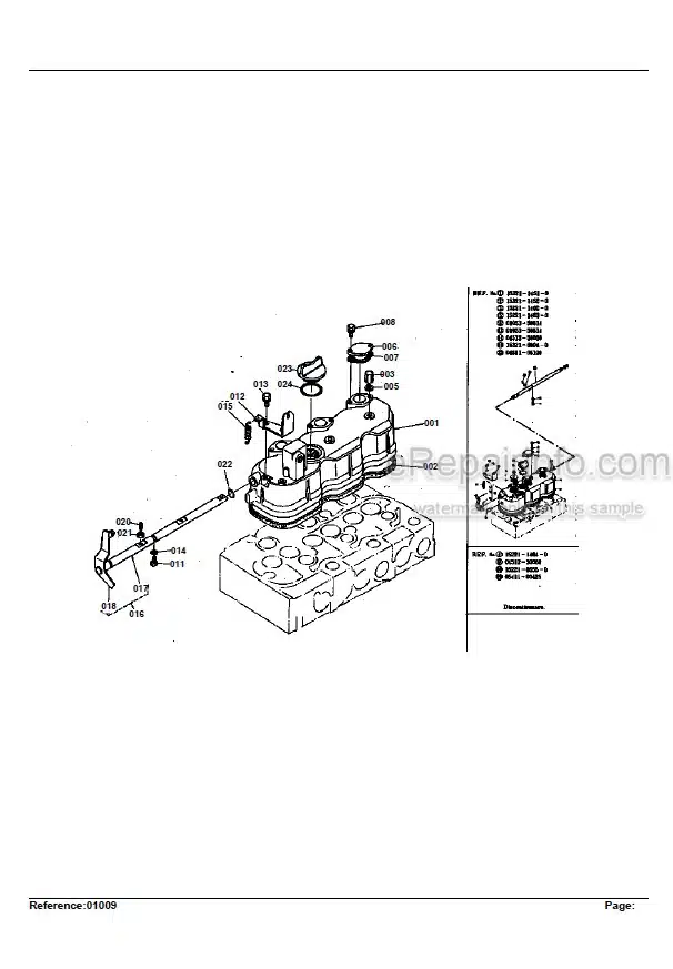 Photo 5 - Kubota L245F Parts Book Tractor