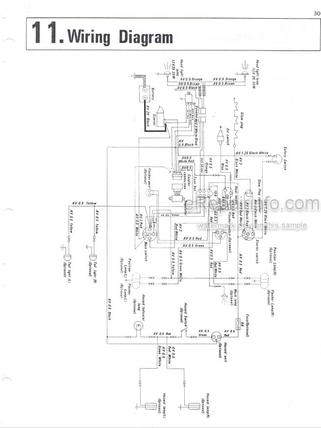 Photo 3 - Kubota L245 L245DT Operators Manual Tractor