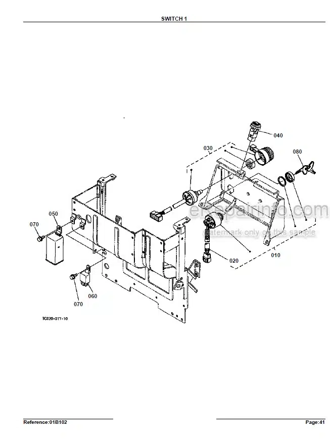 Photo 1 - Kubota L2600DT Parts Book Tractor