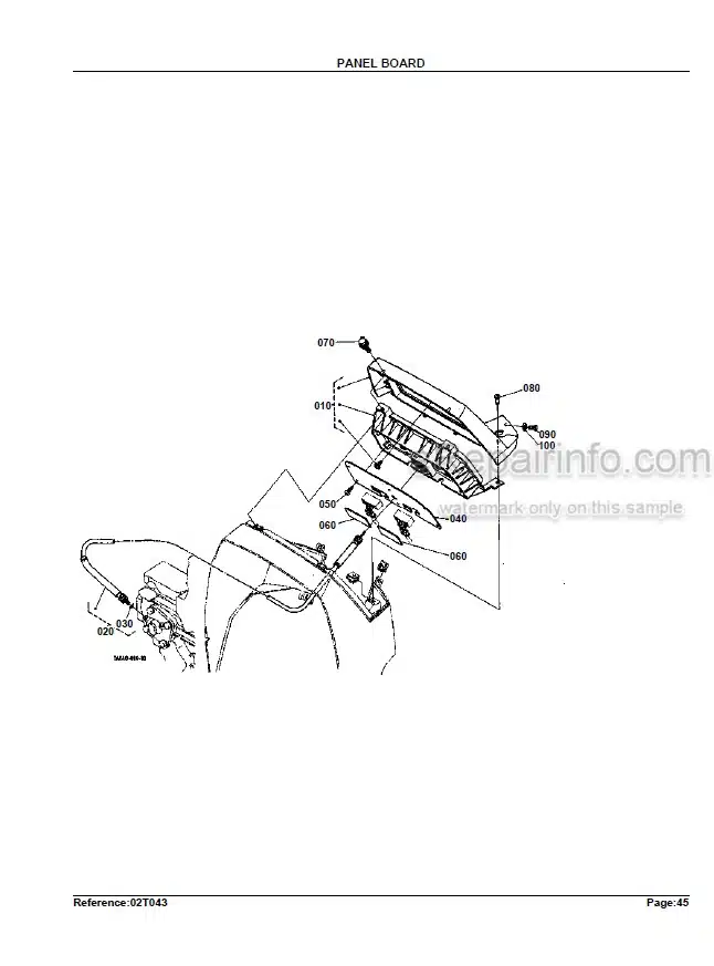 Photo 1 - Kubota L2900DT Parts Book Tractor