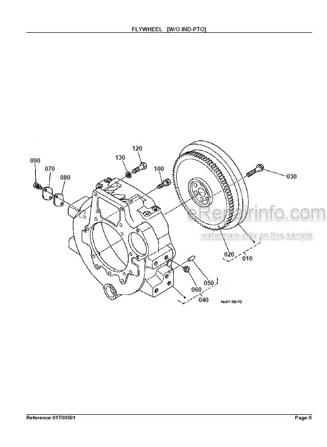 Photo 6 - Kubota L2900DT Parts Book Tractor