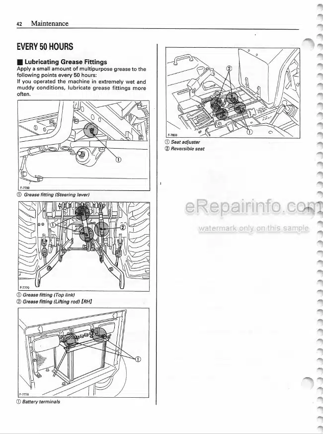 Photo 6 - Kubota L235 L275 Operators Manual Tractor 35260-19717