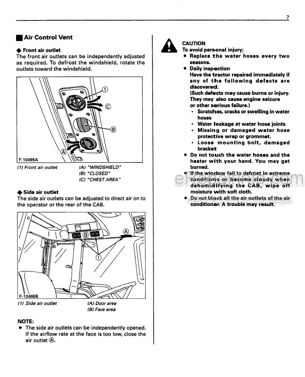 Photo 8 - Kubota L3710 L4310 L4610 Operators Manual Tractor TA140-75896