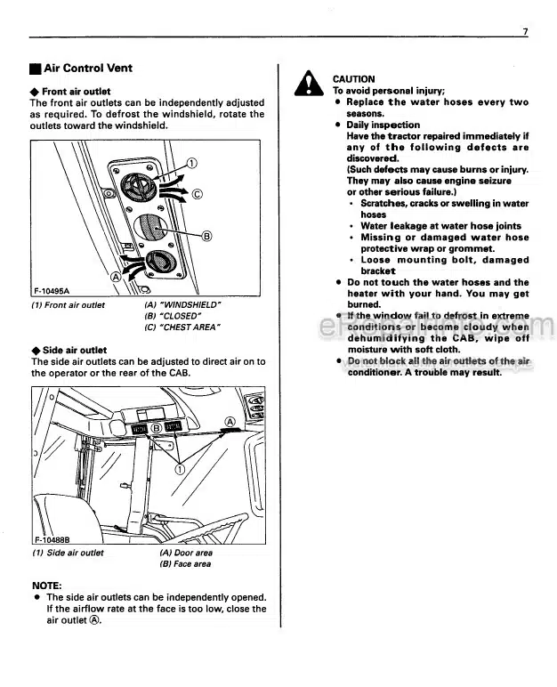 Photo 5 - Kubota L4701 Operators Manual Tractor TC630-5971-1