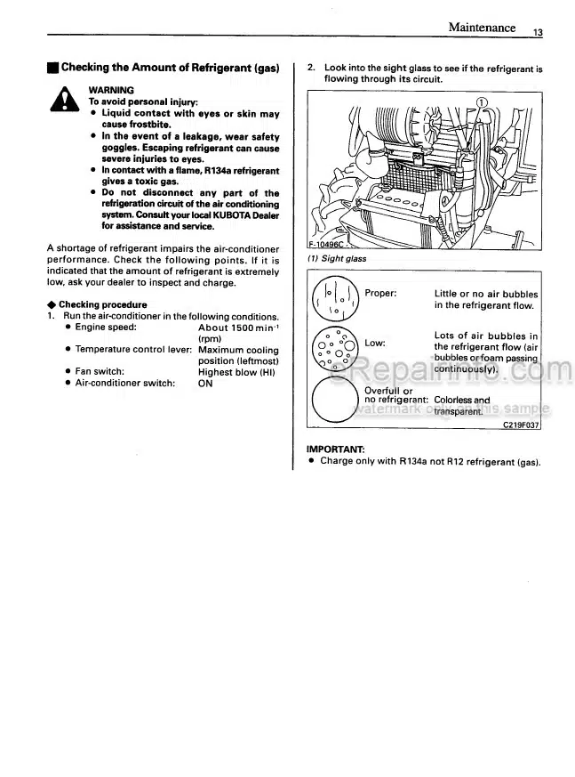 Photo 4 - Kubota L3710 L4310 L4610 Operators Manual Tractor TA140-75896