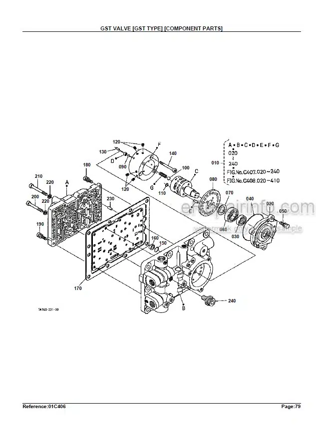 Photo 4 - Kubota L4310DT L4310GST-C L4310HST-C Parts Book Tractor