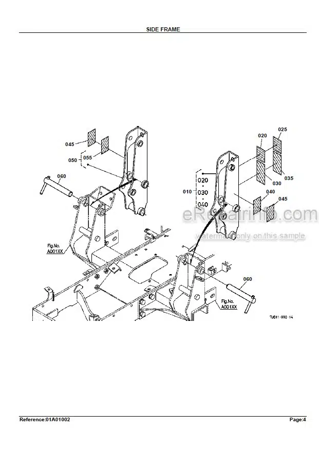 Photo 3 - Kubota LA210 Parts Book Loader