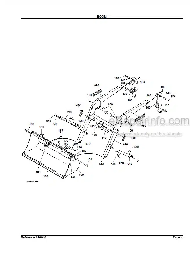 Photo 3 - Kubota LA211 Parts Book Loader